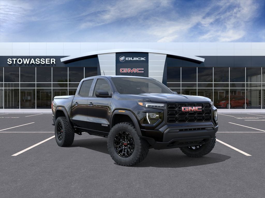 2026 GMC Canyon Elevation in Onyx Black — front three-quarter view