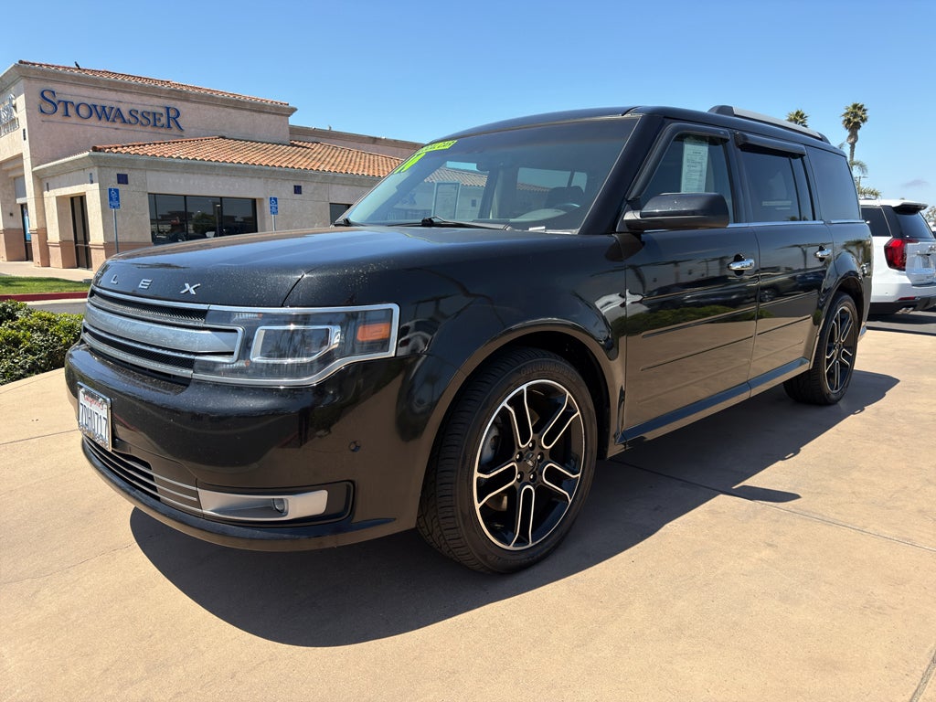 2014 Ford Flex 4dr Limited FWD in Black — front three-quarter view