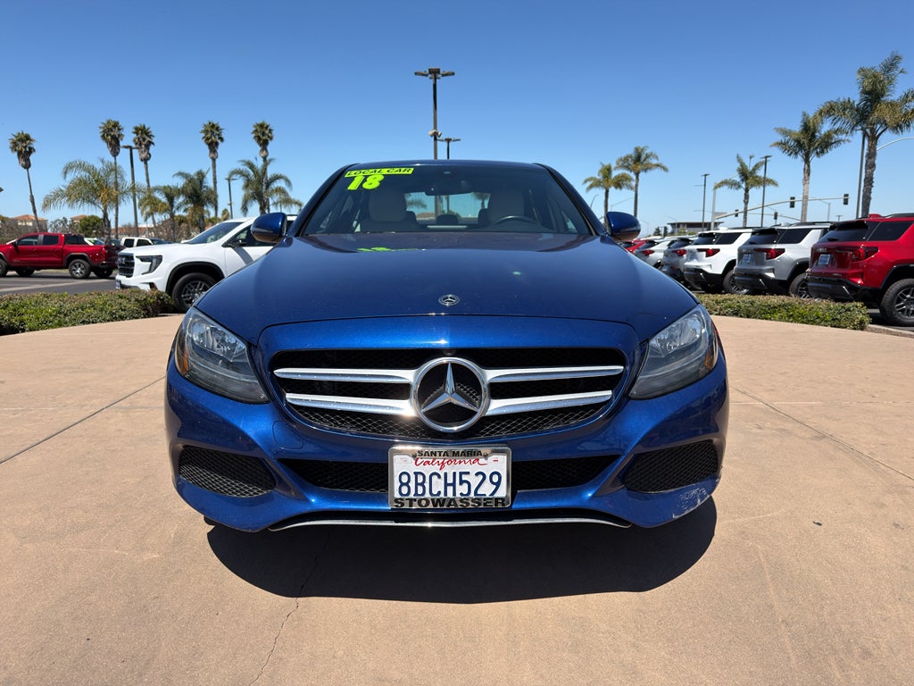 2018 Mercedes-Benz C-Class — side profile view