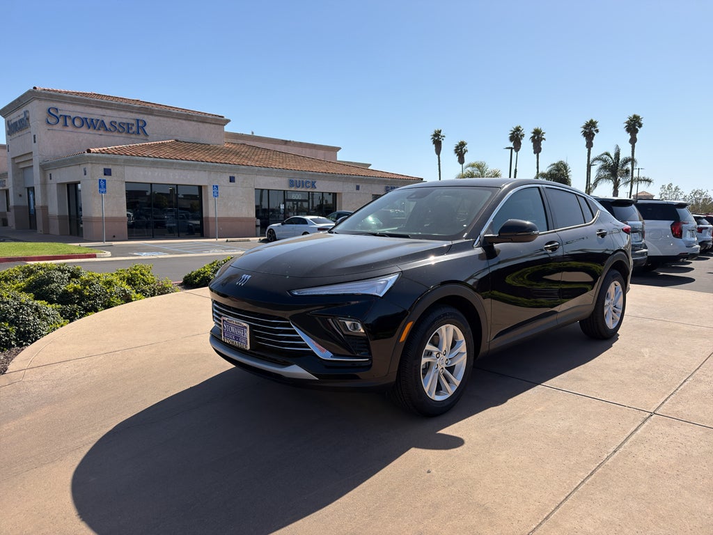 2026 Buick Envista Preferred in Ebony Twilight Metallic — front three-quarter view