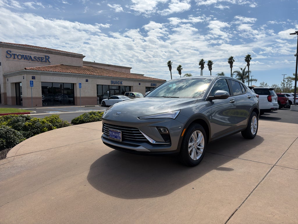 2026 Buick Envista Preferred in Moonstone Gray Metallic — front three-quarter view